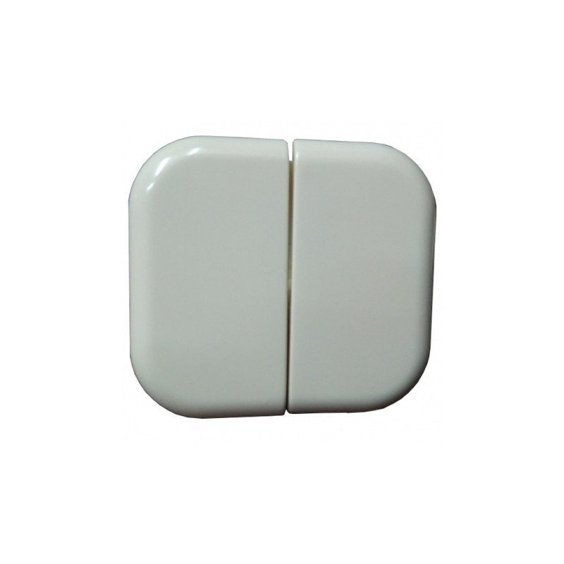 Tecla doble blanca Niessen LX