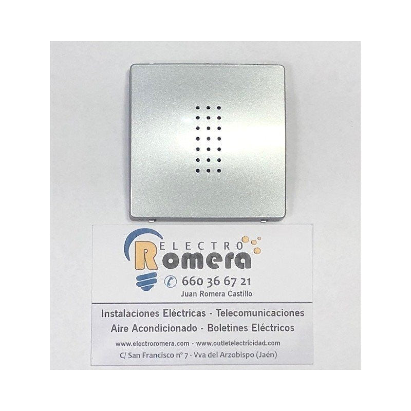Tapa de zumbador plata Eunea SM-180