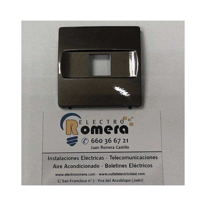 Tapa de toma de teléfono bronce Eunea SM-180