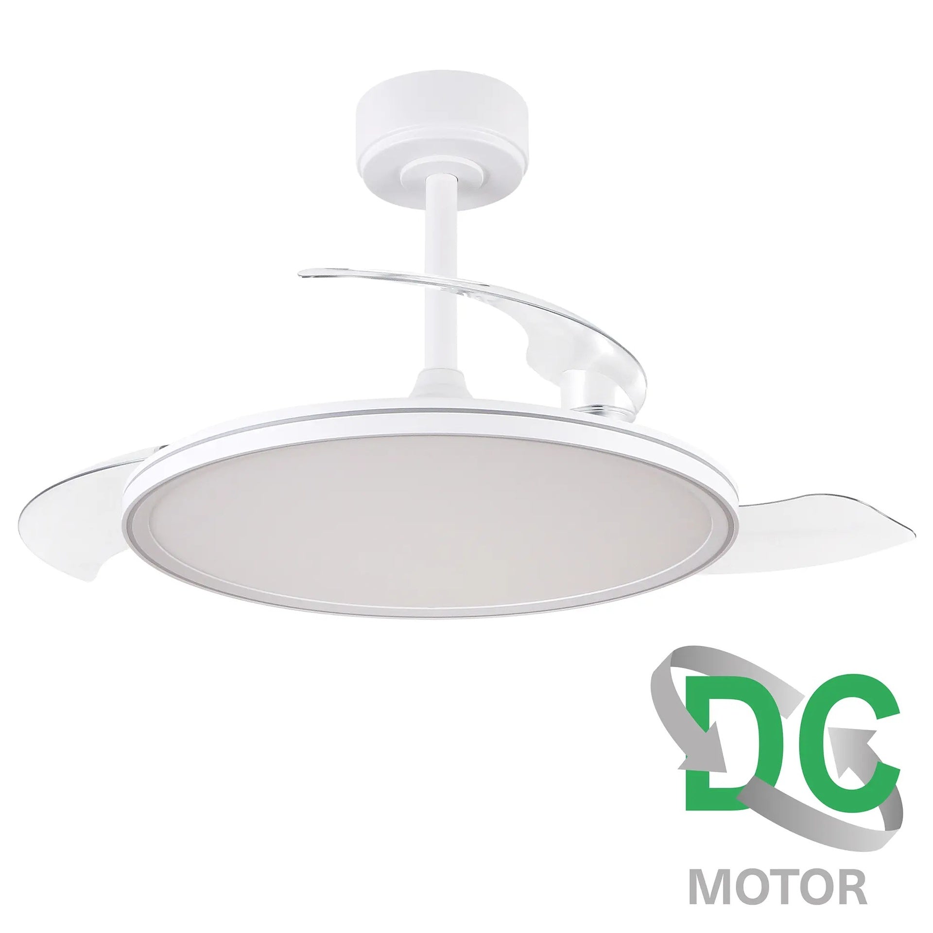 Ventilador de techo Elnur Gabarrón Varys Pro 107 con aspas retráctiles