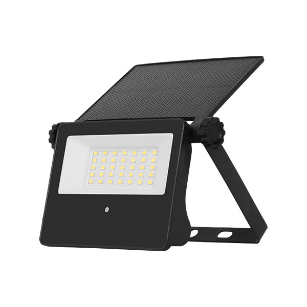 Aplique LED solar Atmoss AT-122-90 negro