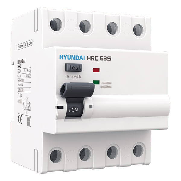 Interruptor diferencial Hyundai Electric HRC63S 4P