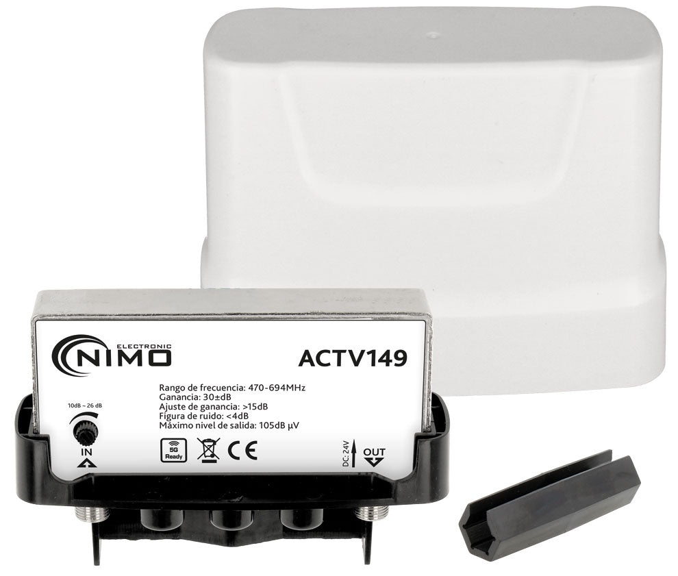 Amplificador de mástil UHF NIMO ACTV149