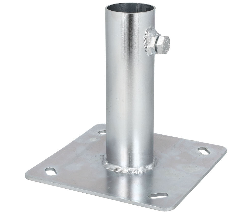 Base fija de suelo para mástil de antena NIMO