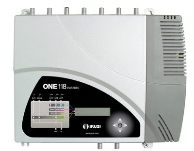 Central amplificadora programable Ikusi ONE 118