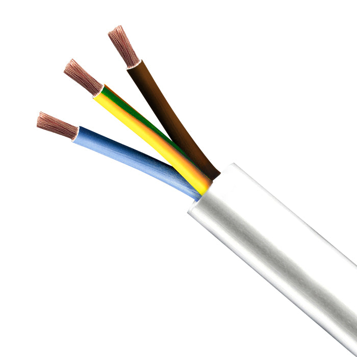 Manguera Miguélez Barryflex H05VV-F 3G4 blanca