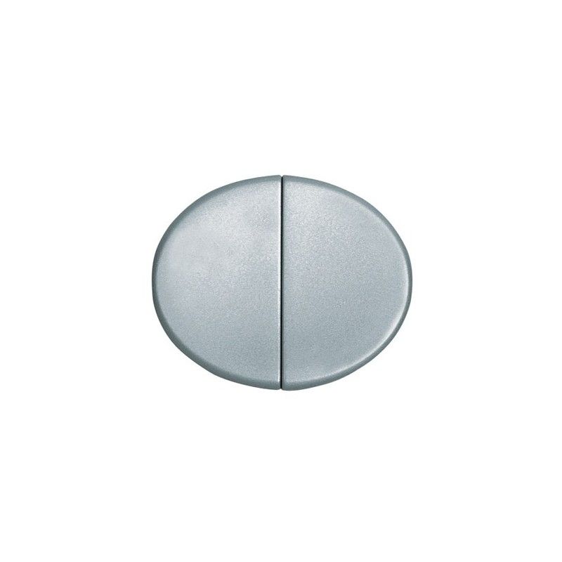 Tecla doble Niessen Tacto plata