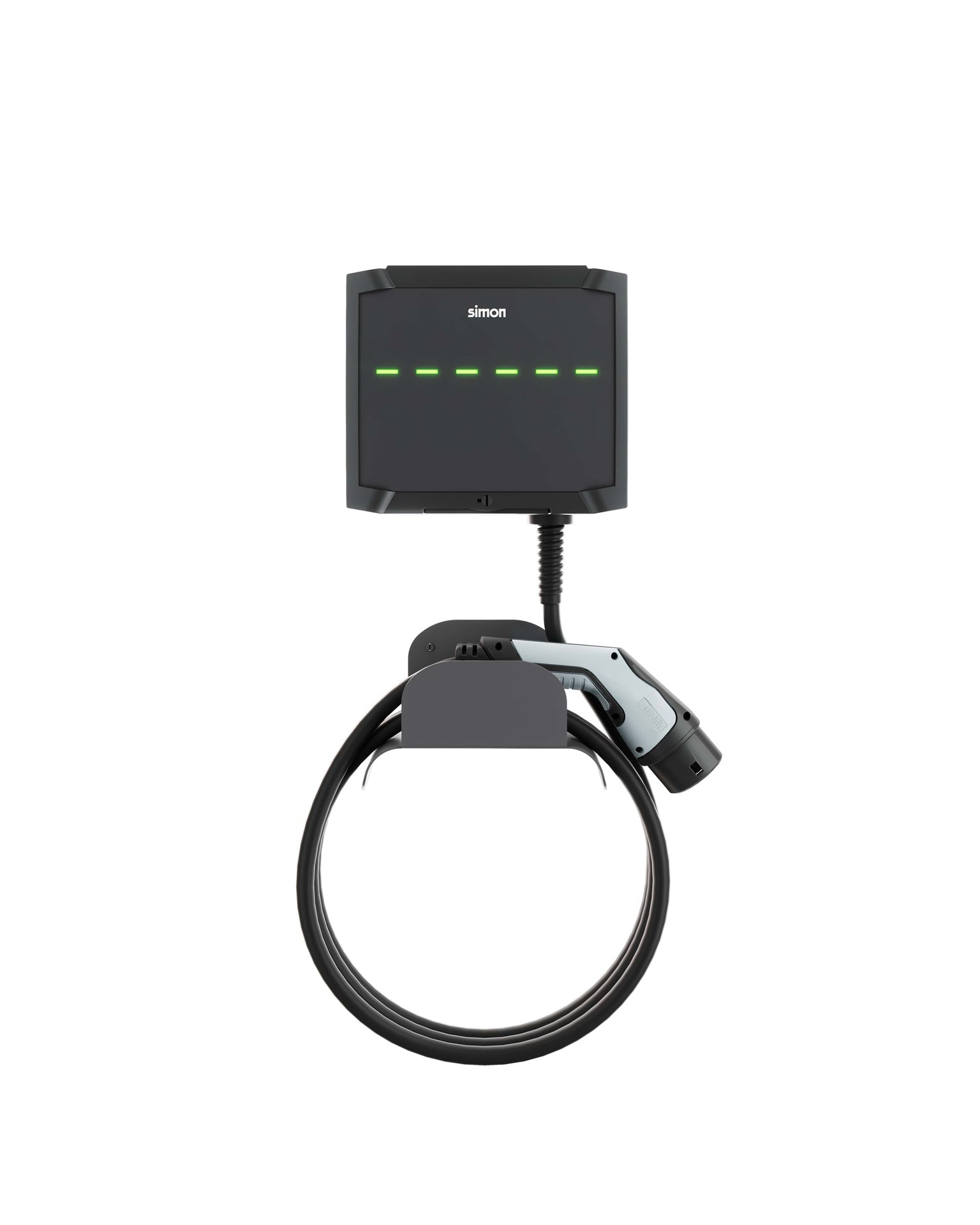 Cargador de coche eléctrico Simon SM40 22 kW con cable T2