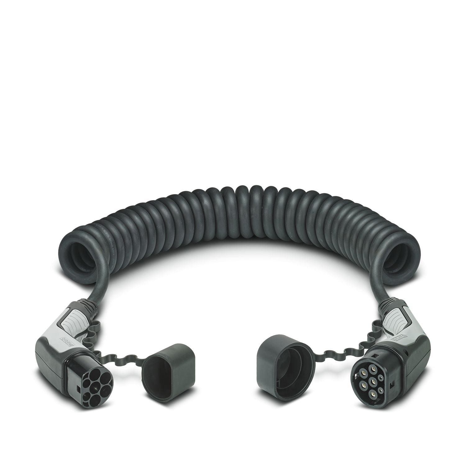 Cable de carga T2-T2 trifásico en espiral Simon