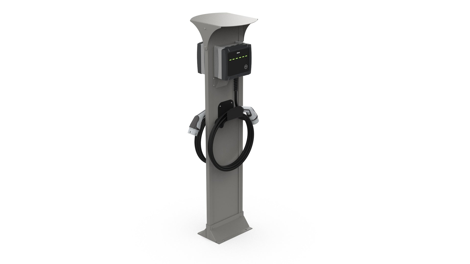 Tótem doble Simon para cargadores con cable