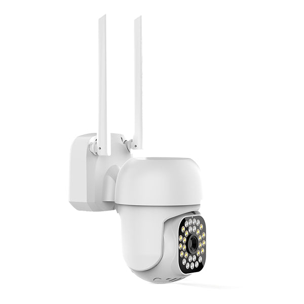 Cámara de vigilancia wifi exterior Atmoss con sirena