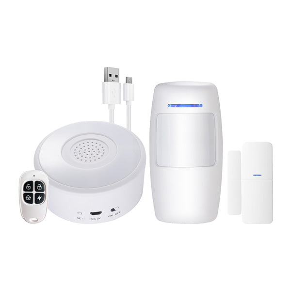 Kit de alarma wifi Atmoss con sensores