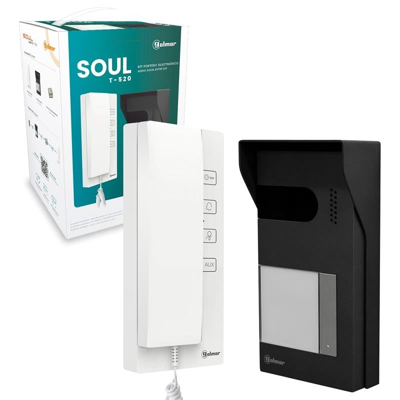 Kit de portero automático Golmar Soul S4110/T-520