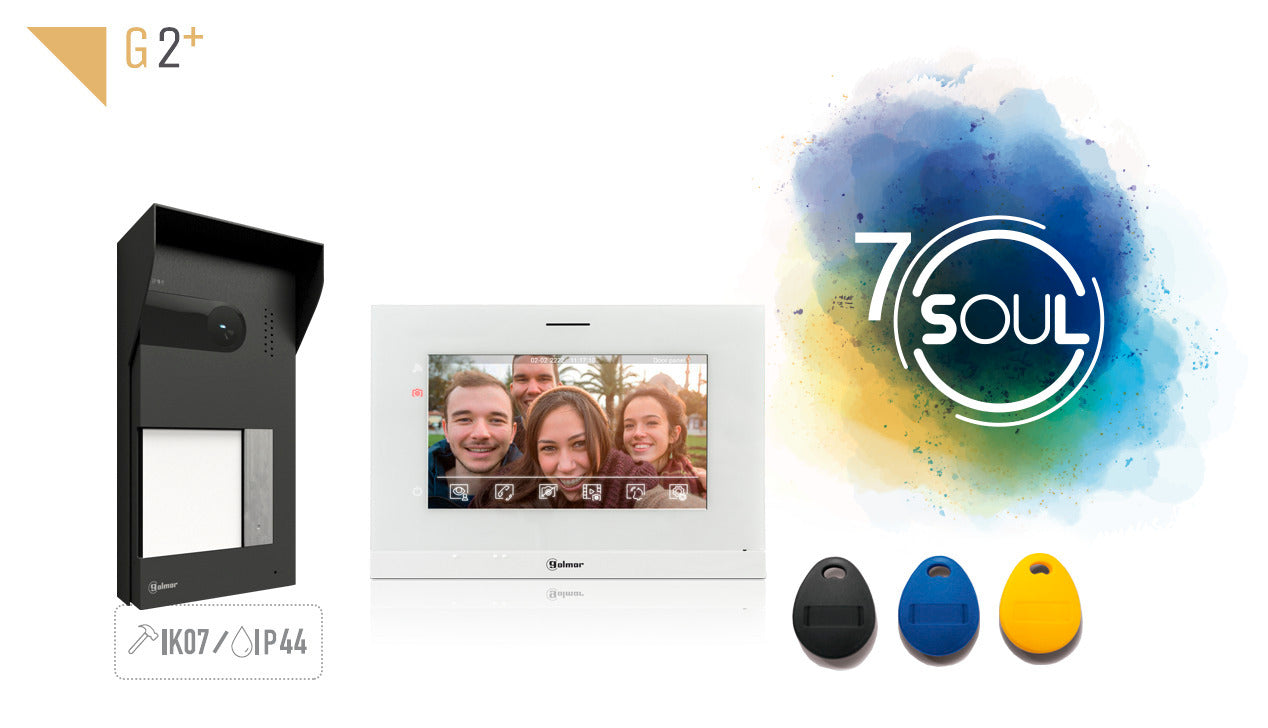 Kit de videoportero Golmar Soul S5110/ART 7H
