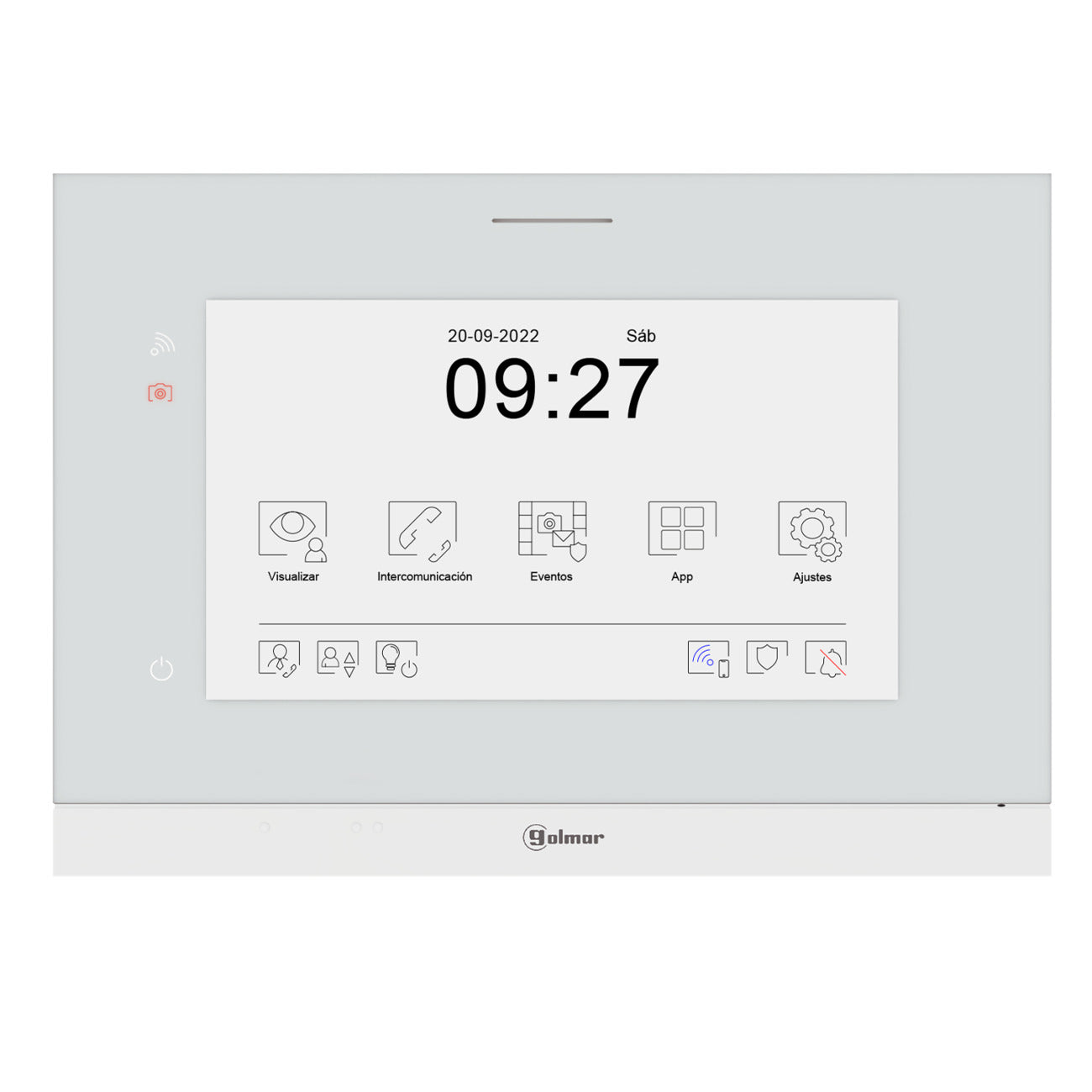 Monitor de videoportero Golmar ART 7AW/G+