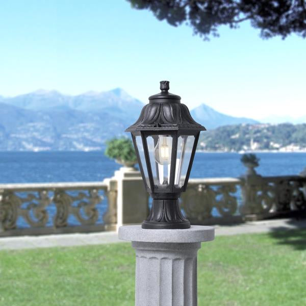 Farol de exterior Aimur Fumagalli Mikrolot Anna negro