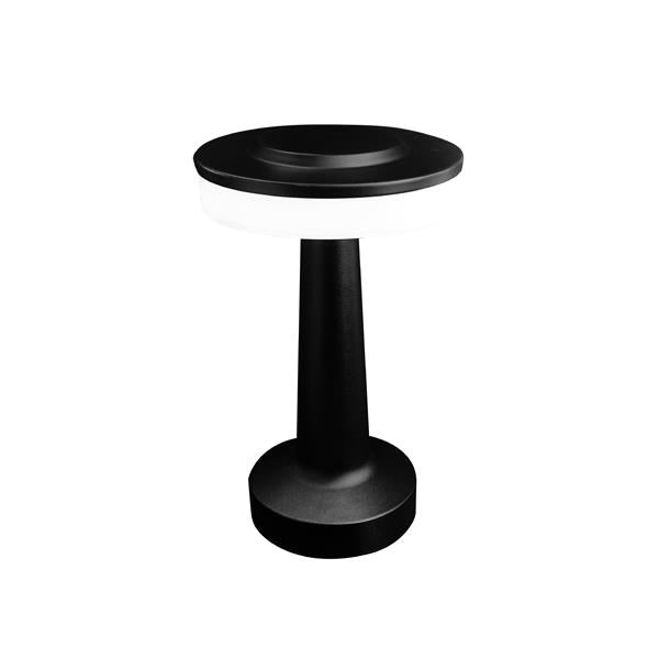 Lámpara de mesa recargable Aimur Twilight negra