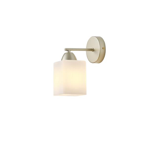 Aplique de pared Aimur Madisson dorado champán