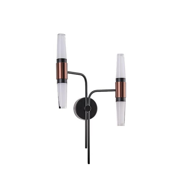Aplique de pared Aimur Velas de dos brazos