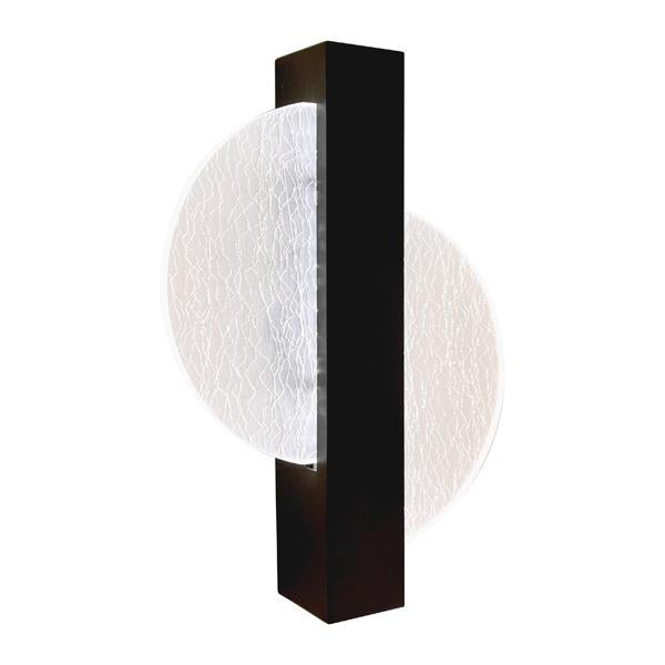 Aplique de pared Aimur Erato negro