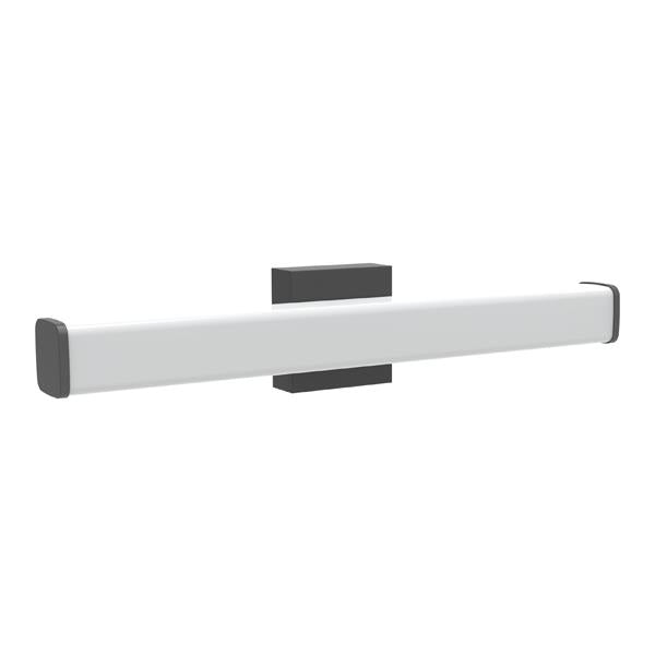 Aplique de baño Aimur Palm cuadrado negro
