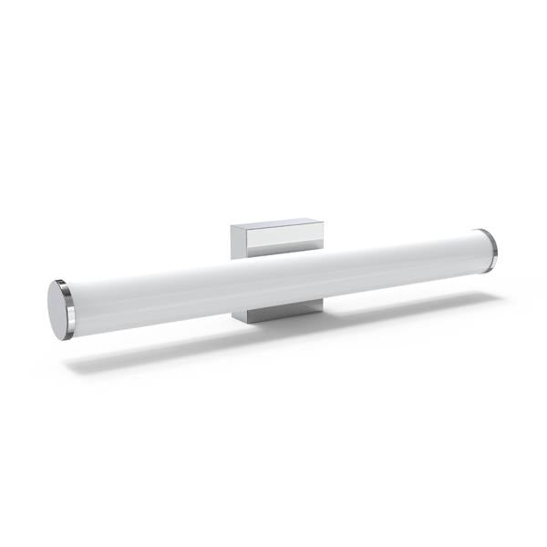 Aplique de baño Aimur Palm oval cromado