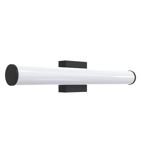 Aplique de baño Aimur Palm oval negro