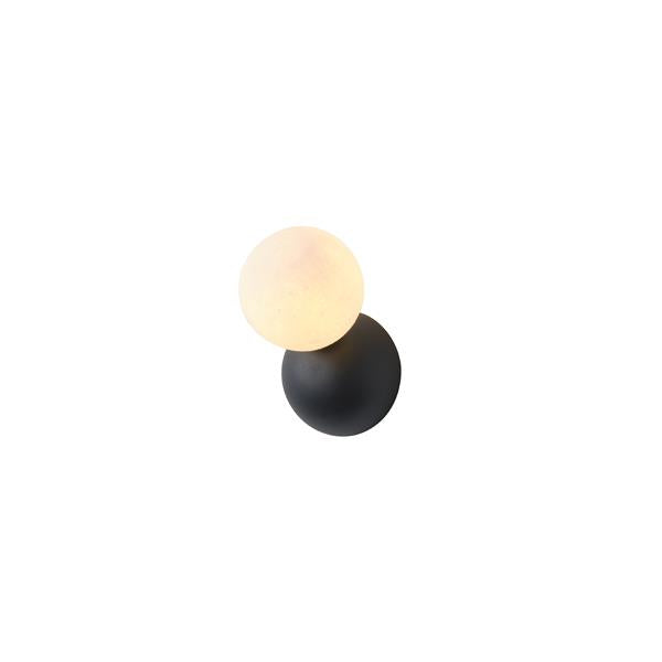 Aplique de pared Aimur Terpsi negro