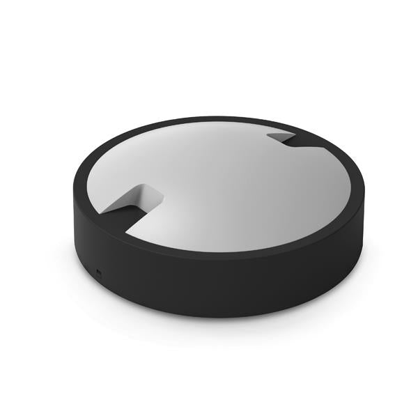 Plafón de exterior Aimur Plus negro Ø170 mm