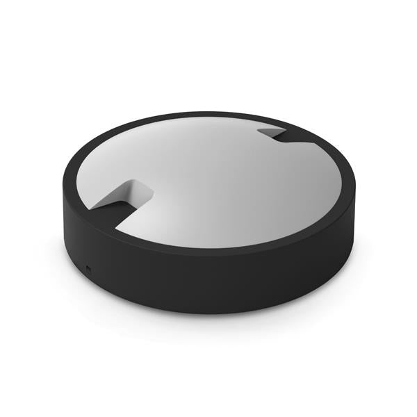 Plafón de exterior Aimur Plus negro Ø220 mm