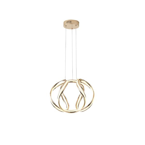 Lámpara colgante Aimur Orbit oro