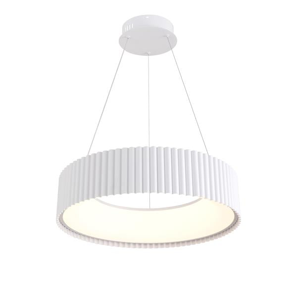 Lámpara colgante Aimur Hallo blanco