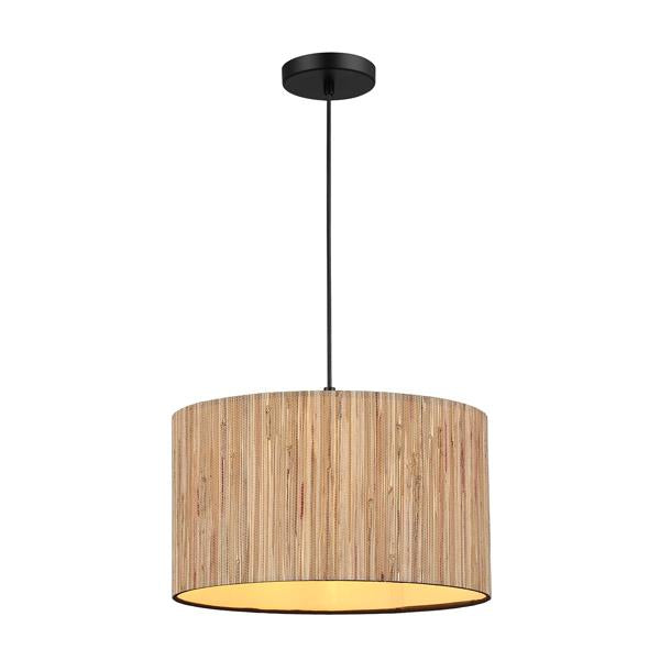 Lámpara colgante Aimur Aenon pampa beige Ø350 mm