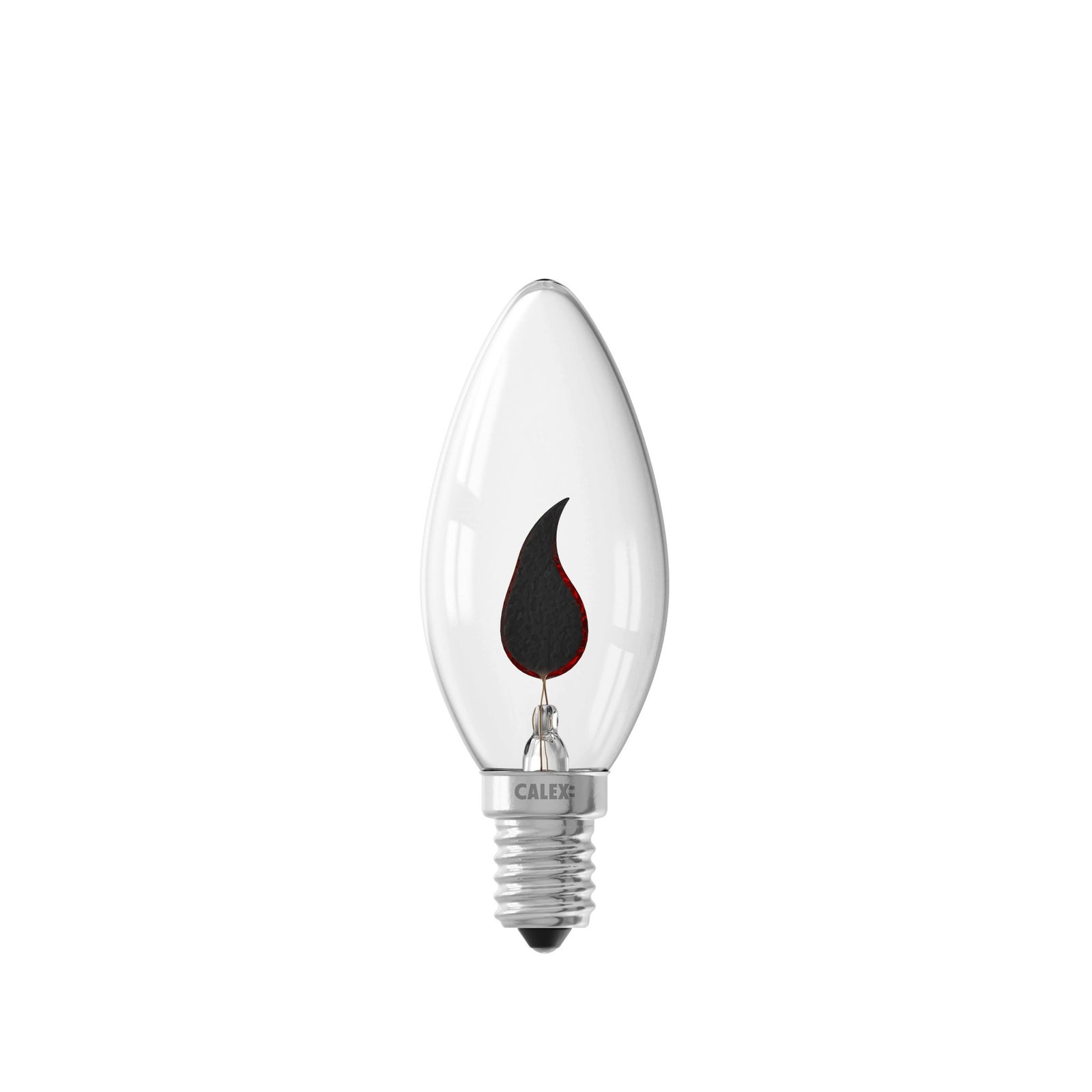 Bombilla vela efecto llama Calex E14 3 W