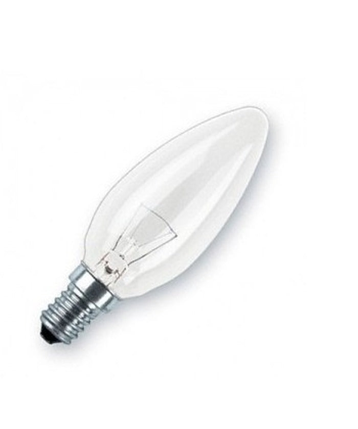 Lámpara vela clara E14 25 W