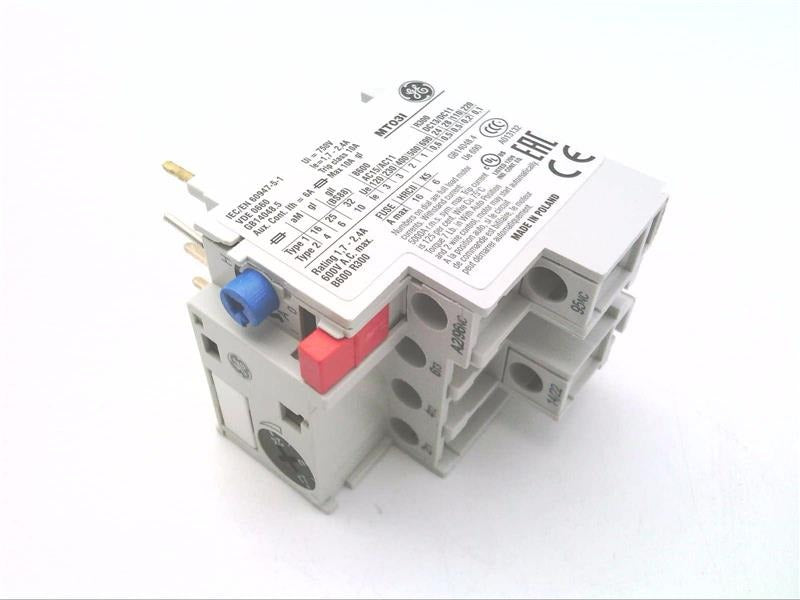 Relé térmico GE MT03I de 1,7-2,4 A