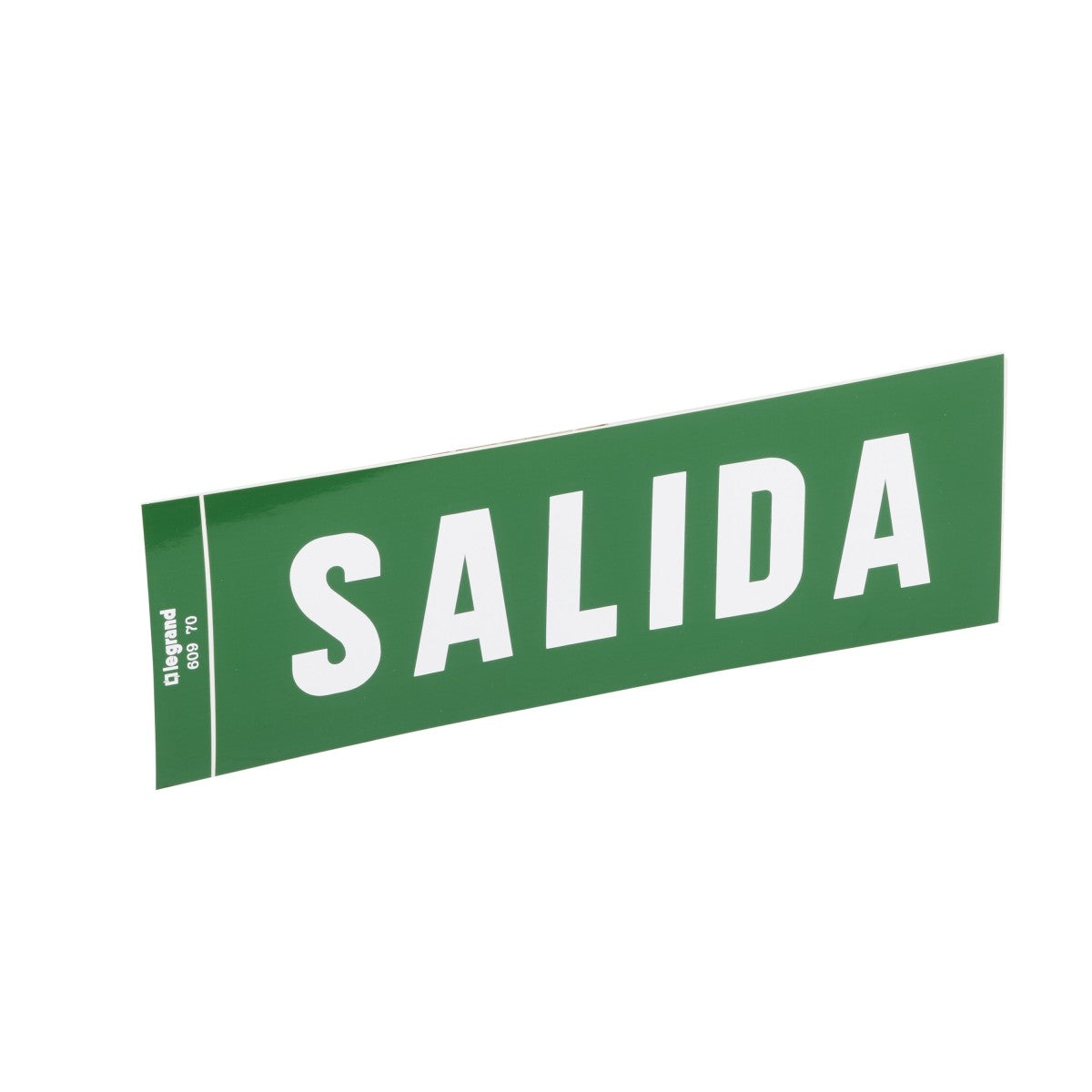 Etiqueta de señalización «salida» Legrand