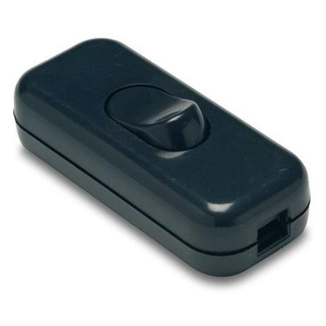 Interruptor de paso 2,5 A color negro