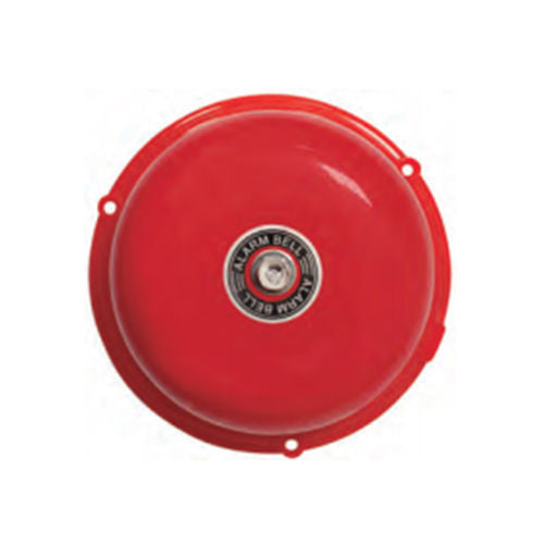 Timbre de campana de 100 mm color rojo