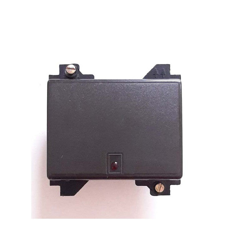 Conmutador con piloto luminoso Plastimetal Arlanza 5602-L en grafito