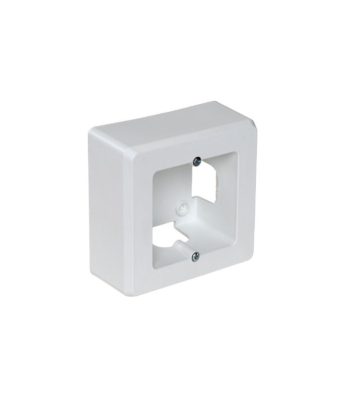 Zócalo de superficie 1 elemento blanco marfil