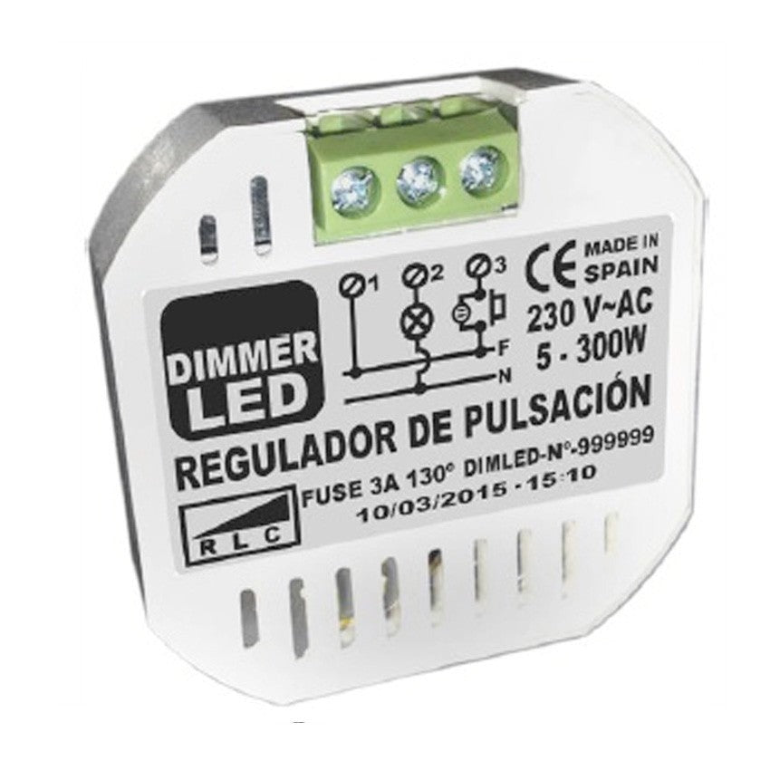 Dimmer LED regulador a pulsador