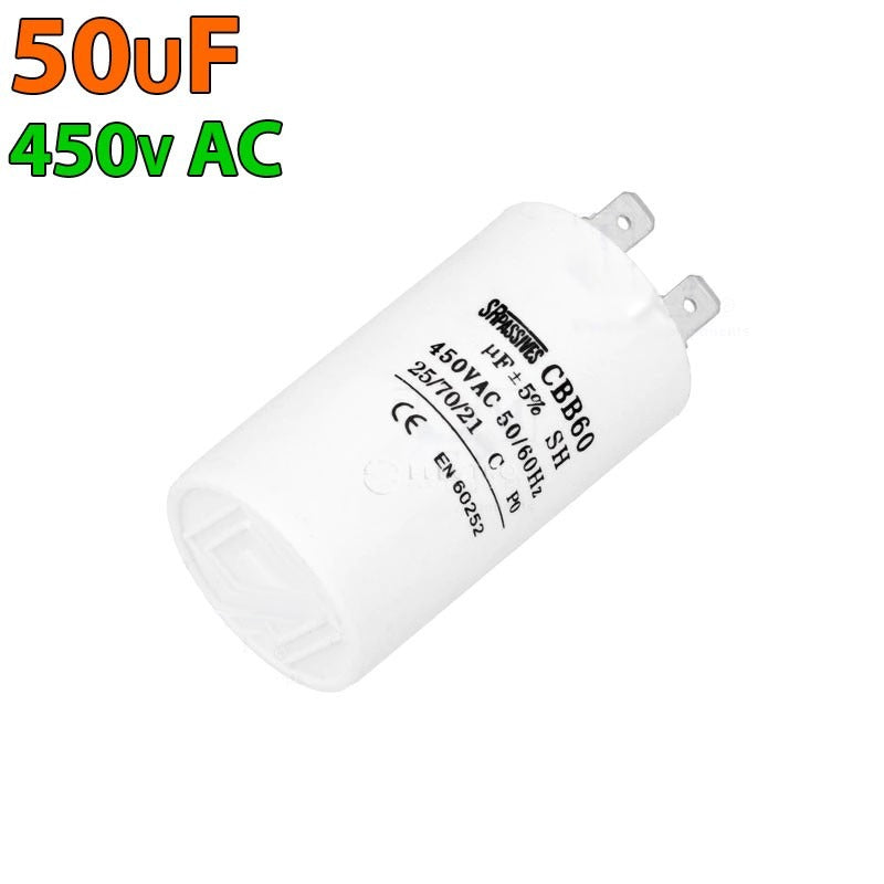 Condensador de 50 µF