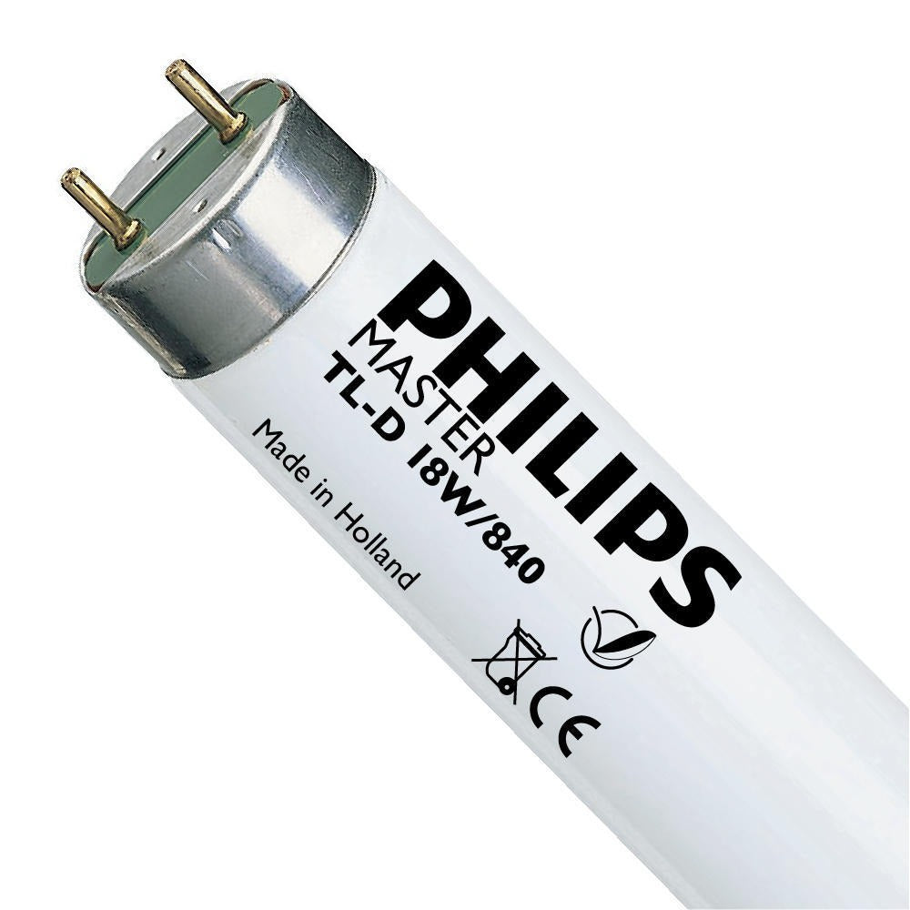 Tubo fluorescente de 18 W 840