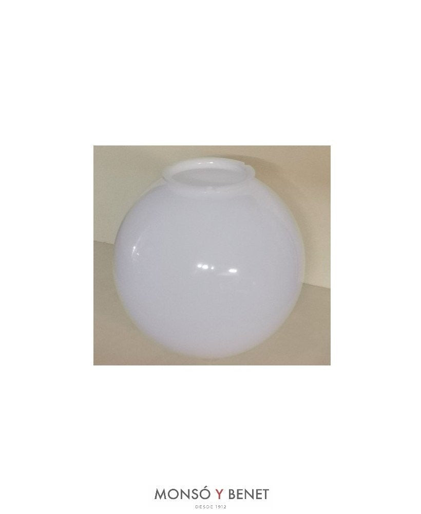 Globo difusor de PMMA de 40 cm con grapa