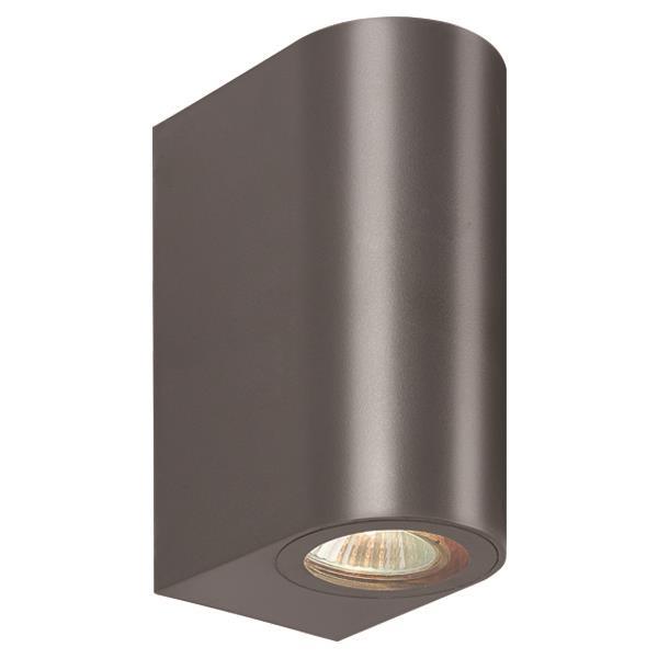 Aplique de pared Doppelt IP54 2xGU10 arriba-abajo Aimur