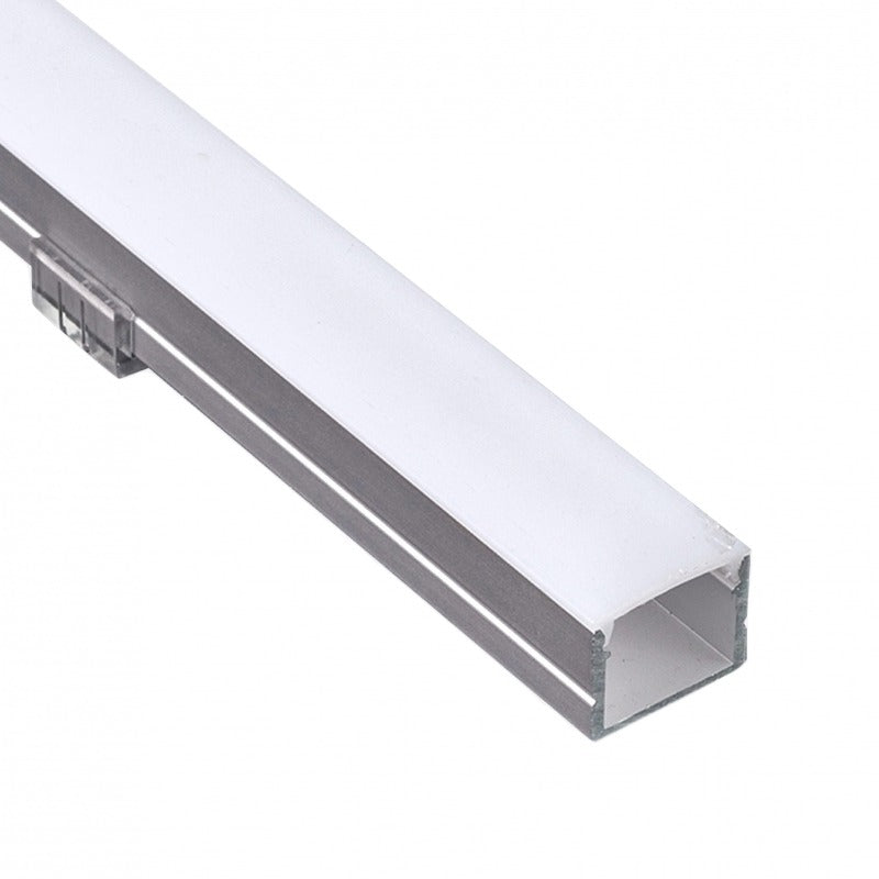 Perfil de aluminio anodizado de superficie IP65
