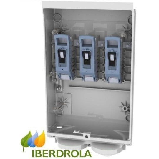 Caja general de protección Iberdrola esquema 7 de 160 A BUC
