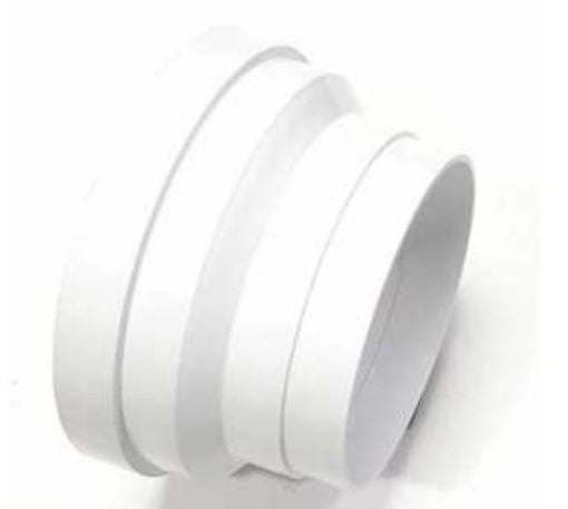 Adaptador múltiple de 125 a 100 mm
