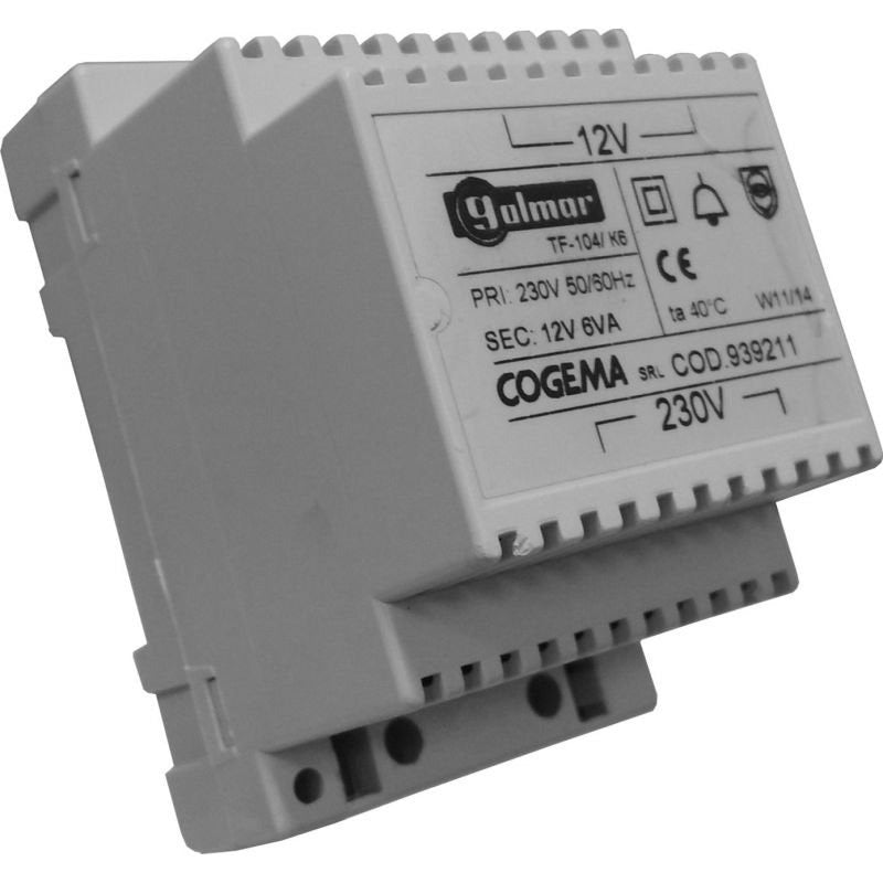 Alimentador Golmar de 6 VA y 12 V